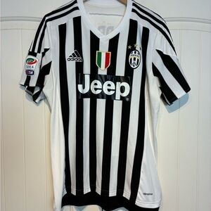 Adidas Juventus Black and White Soccer Shirt